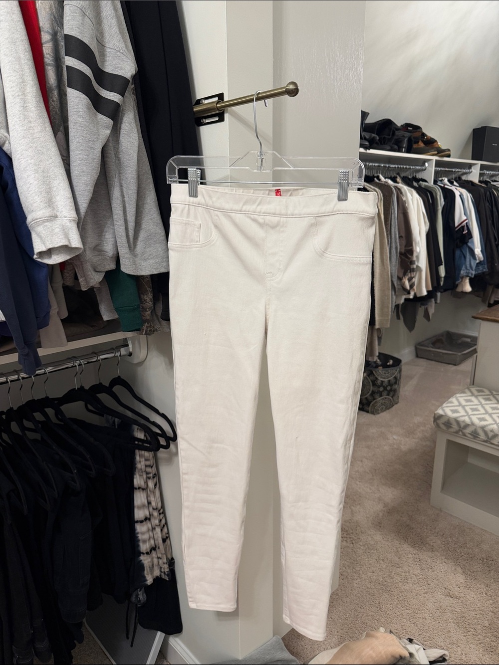 Spanx White Skinny Jean - Picture 5 of 8